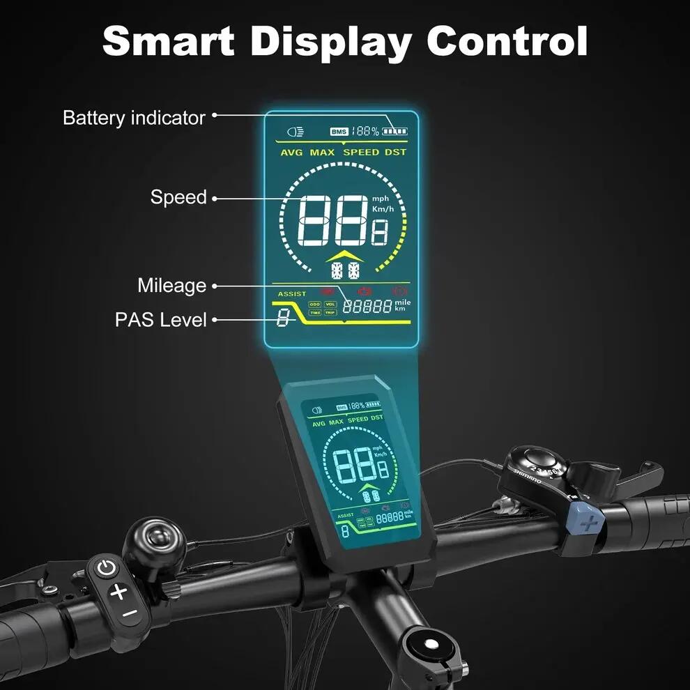 E-Bike 700C×42C Elektrofahrrad 36V 12Ah City E-Bike Elektro Citybike BK19 3/3