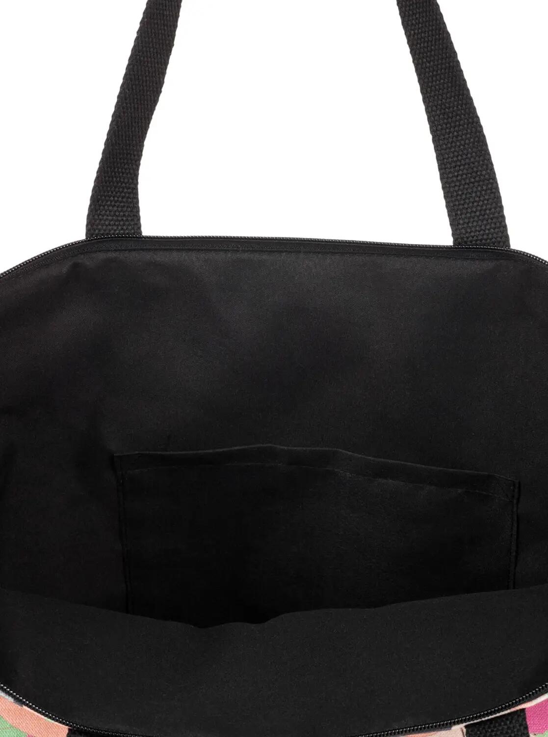 ROXY Roxy Shopper Waikiki Life Shopper Flowers Black 4/7