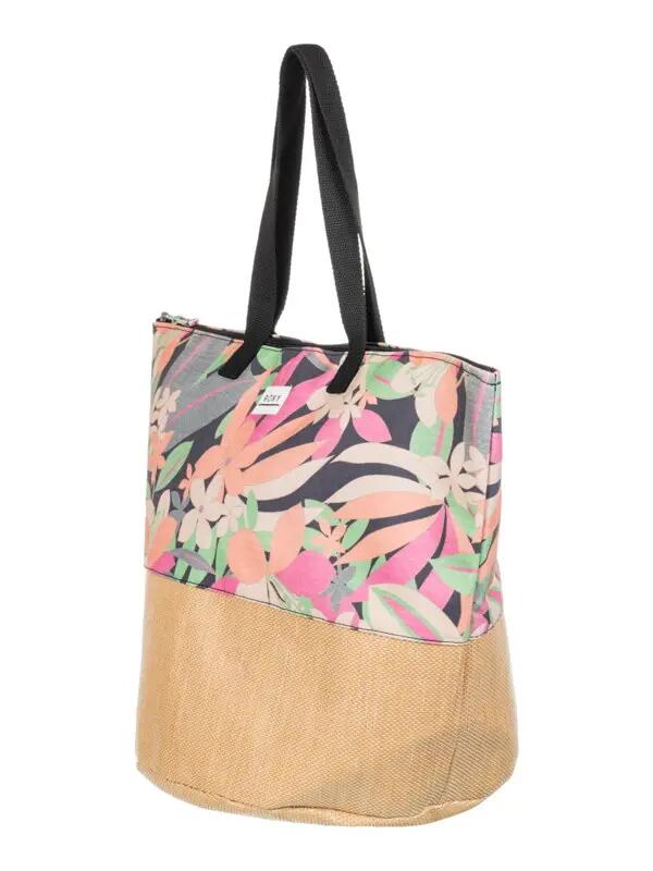 ROXY Roxy Shopper Waikiki Life Shopper Flowers Black 2/7