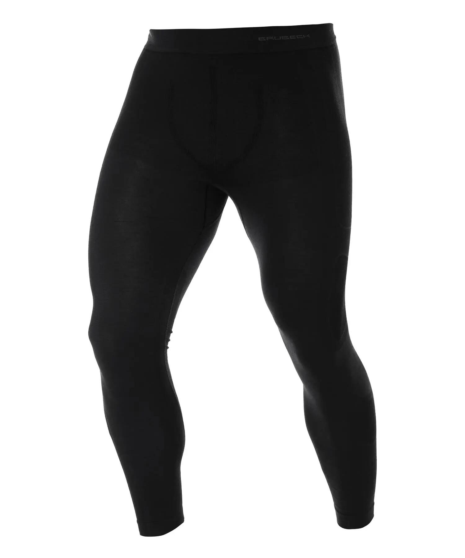 Leginsy męskie z wełną merino Brubeck COMFORT WOOL 3/6
