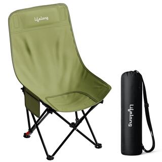 Lifelong Camping Foldable Chair for Travelling with Adjustable 3-Position Recline