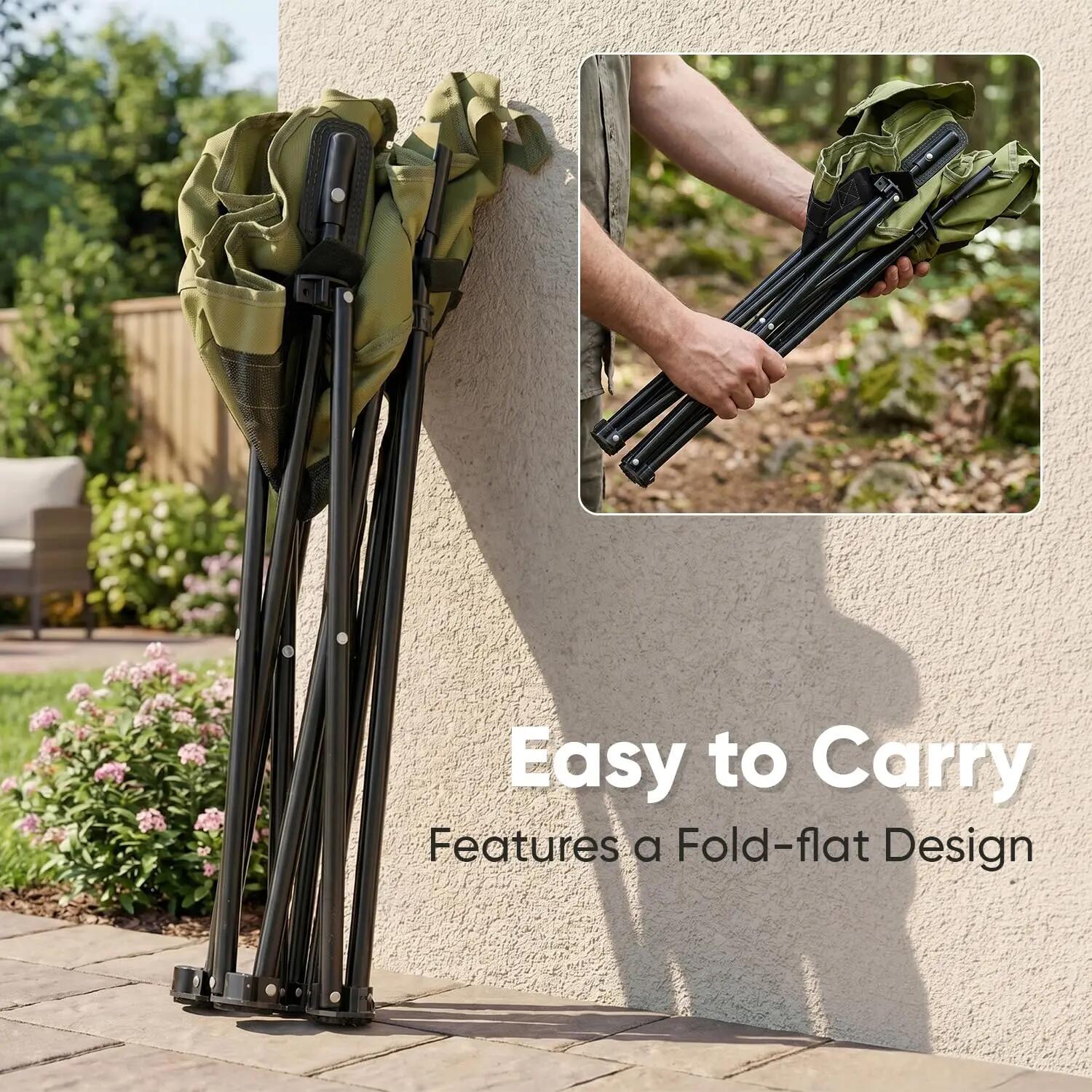 Lifelong Foldable Camping Chair for Travelling -  2