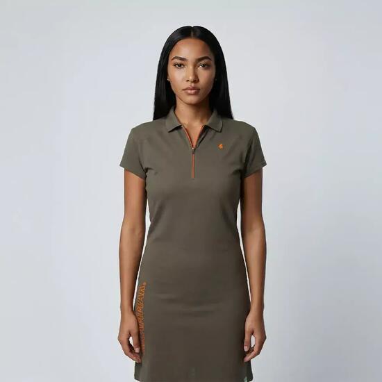 Damen-Wanderkleid, thermoregulierend, UV-Schutz LEOTY Marineblau