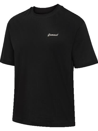 hummel T-shirt d'entraînement hmlCLUB manches courtes en coton bio – BLACK