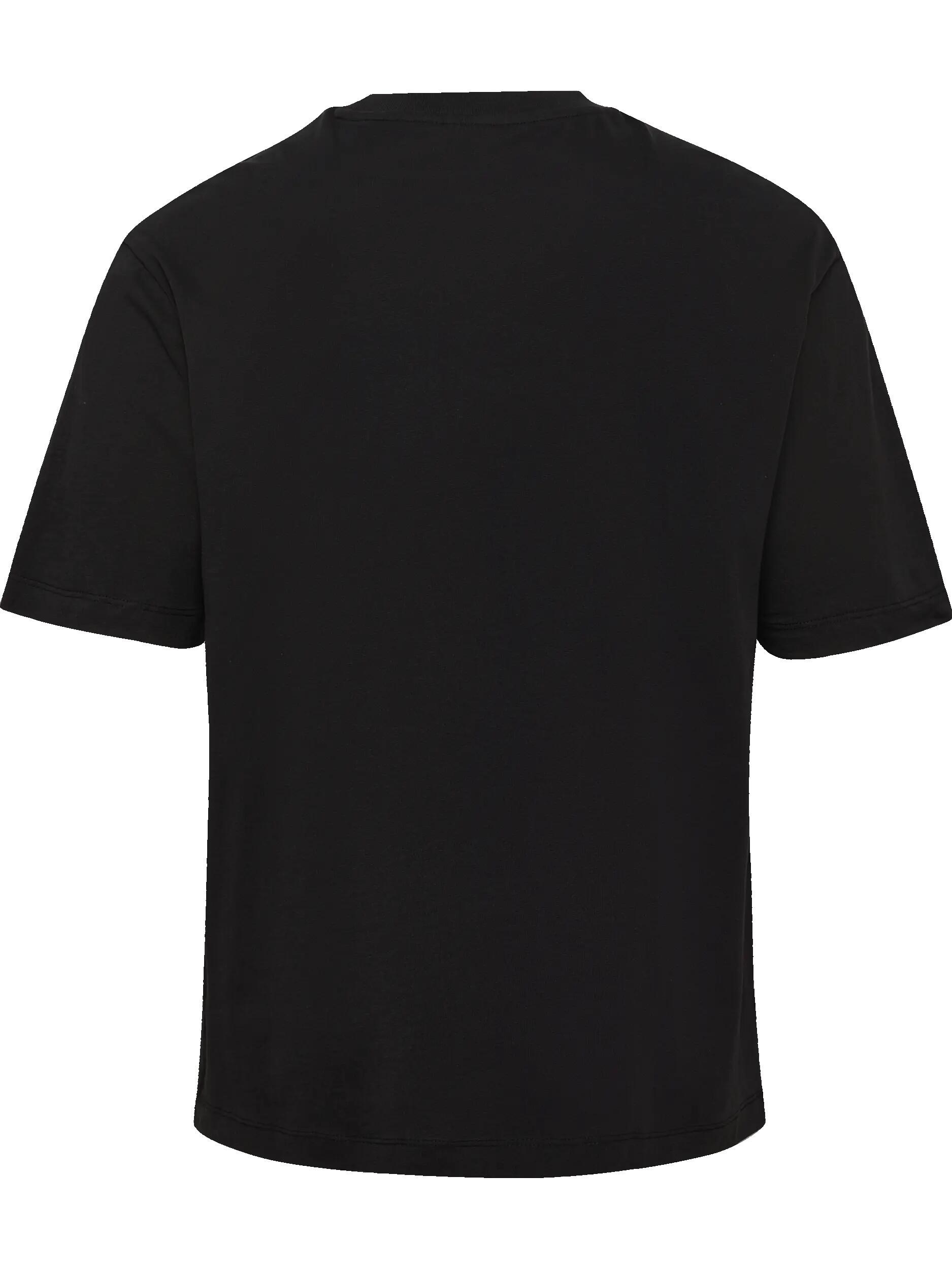 hummel T-shirt d'entraînement hmlCLUB manches courtes en coton bio – BLACK 2/3