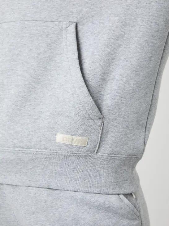 bjorn_borg CENTRE HOODIE femme LIGHT GREY MELANGE 4/5