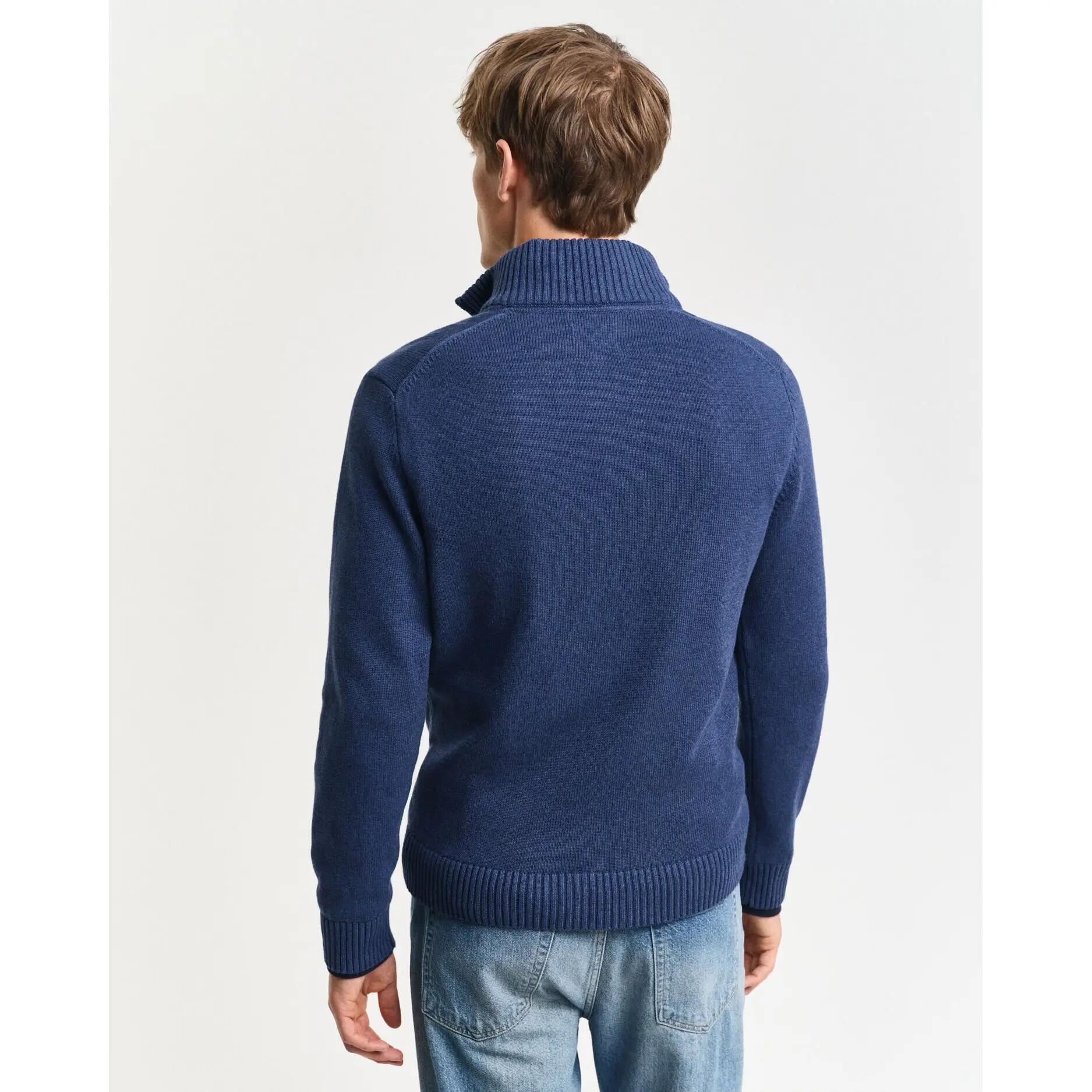 Pull à col montant demi-zip Gant Casual 5/6