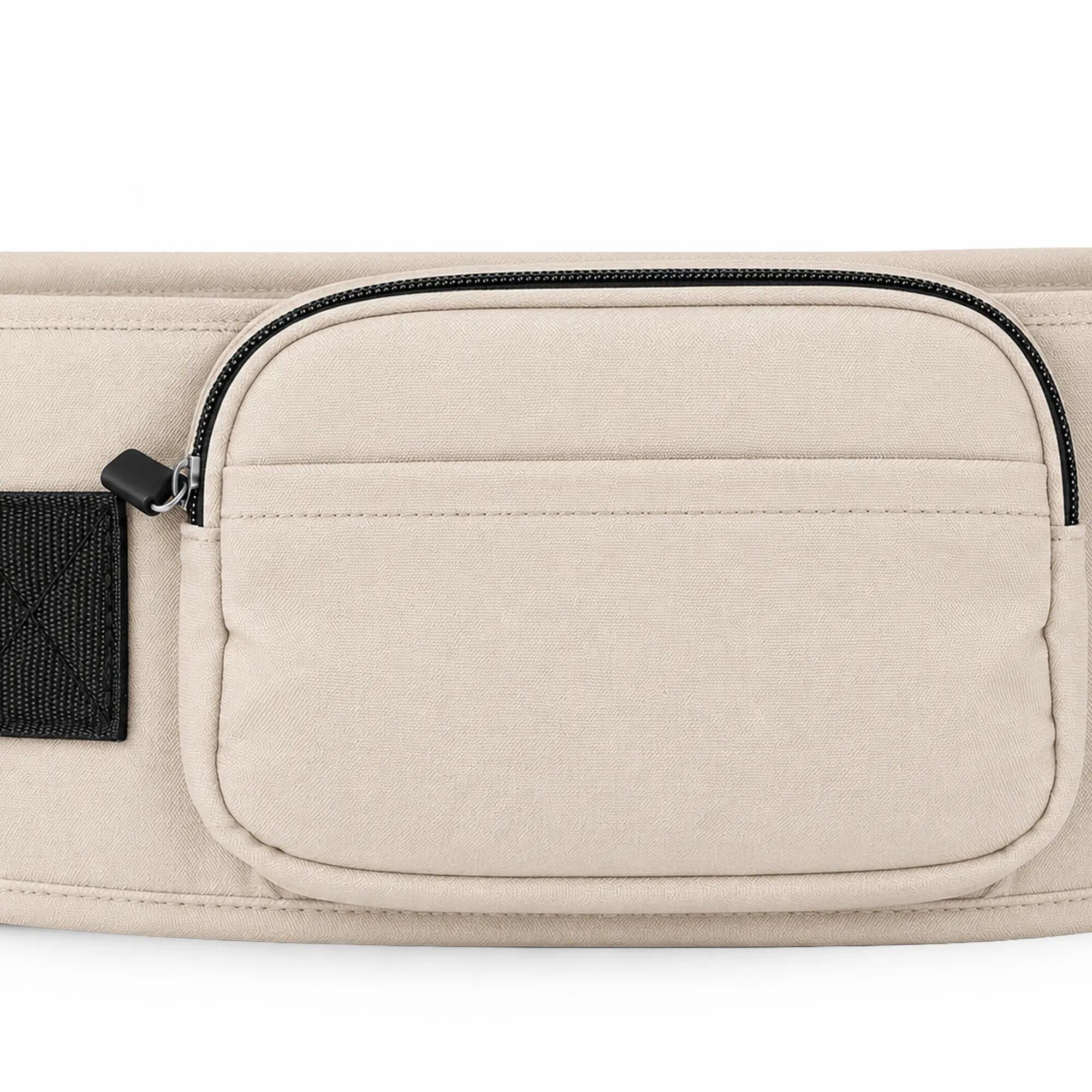 Pack Luxe Ergonomic Baby Carrier - Babytrage + Aufbewahrungstaschen 7/8