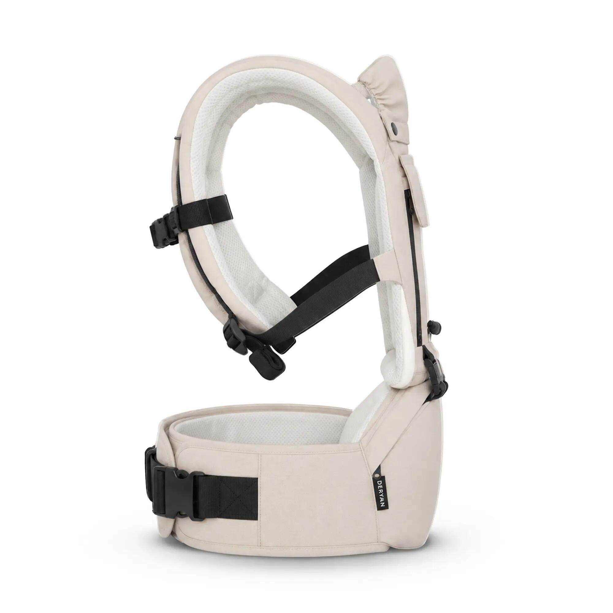 Pack Luxe Ergonomic Baby Carrier - Babytrage + Aufbewahrungstaschen 5/8