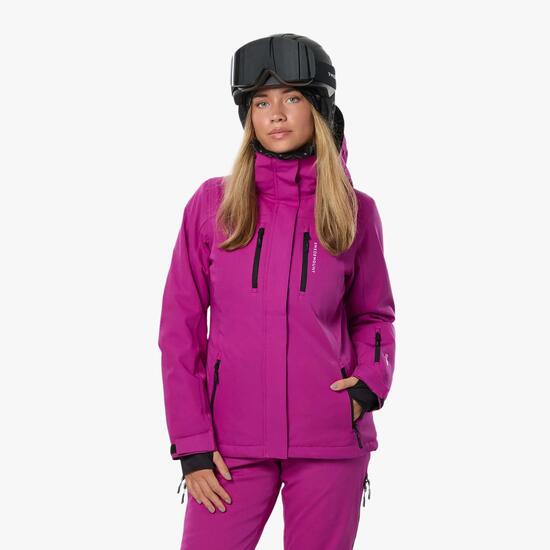 Veste de ski femme imperméable coupe-vent respirante Cervinia