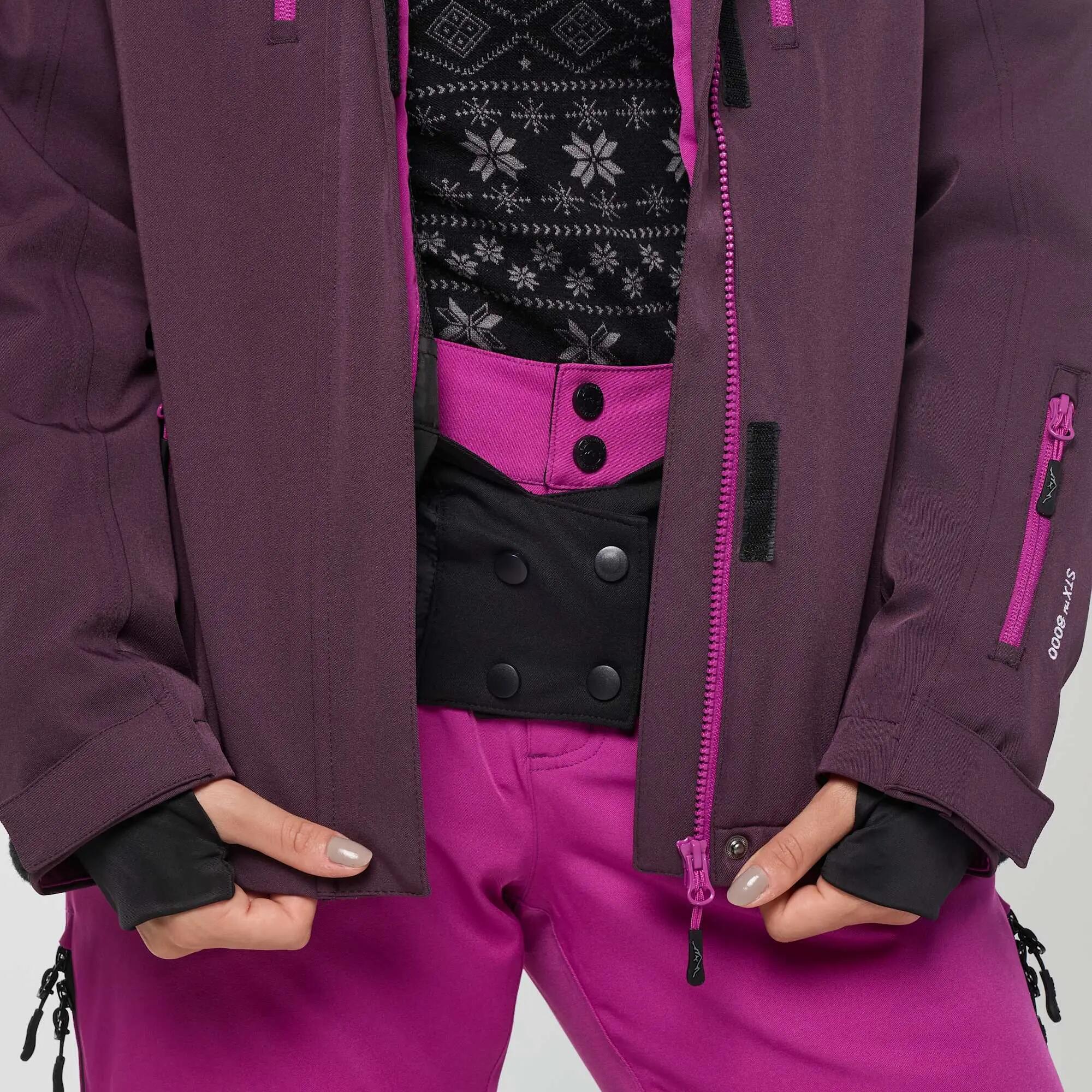 Chaqueta Esquí Mujer Impermeable Cervinia 11/13