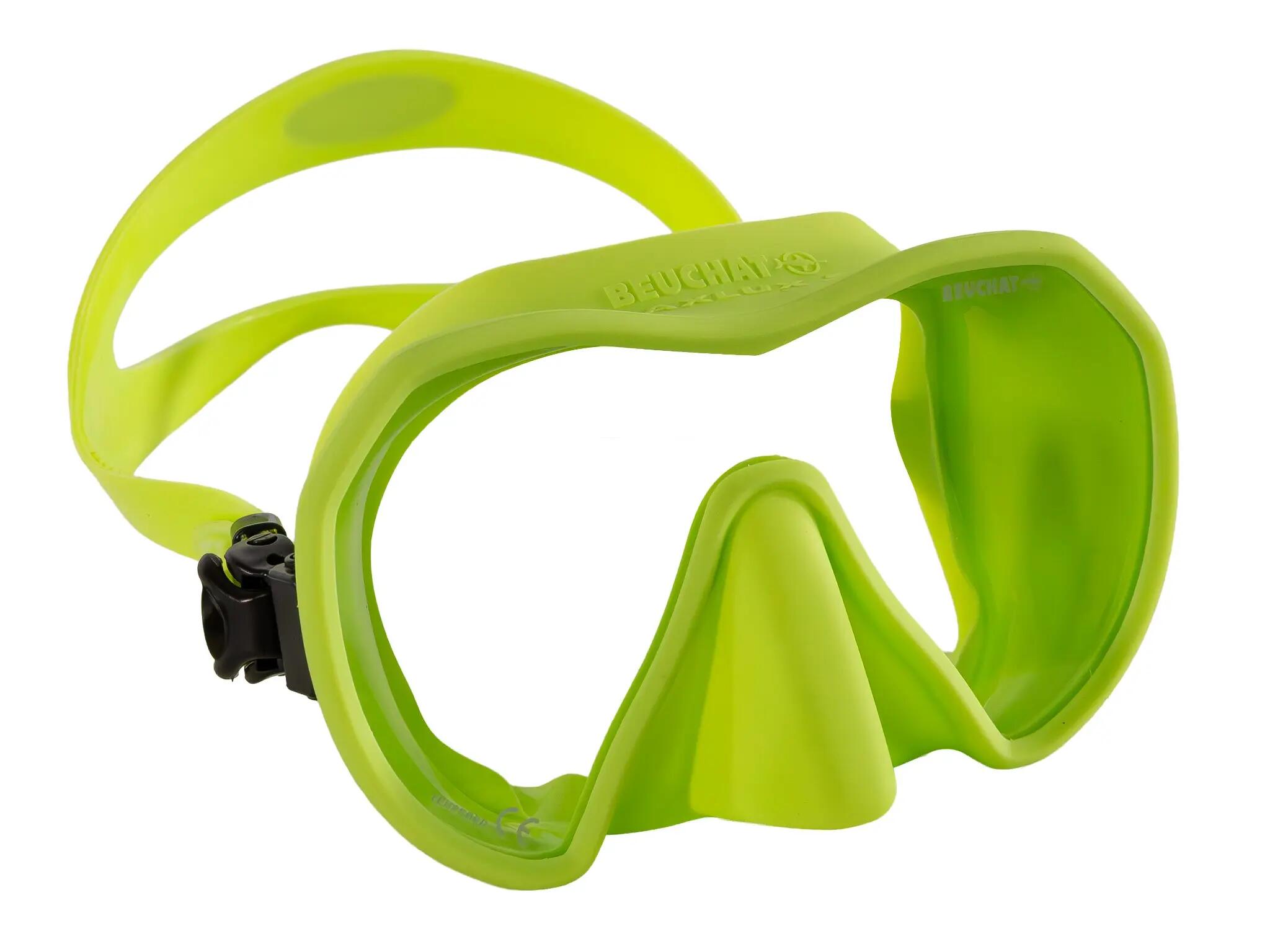 Masque Plongée Monoverre Silicone Maxlux S Beuchat 2/4