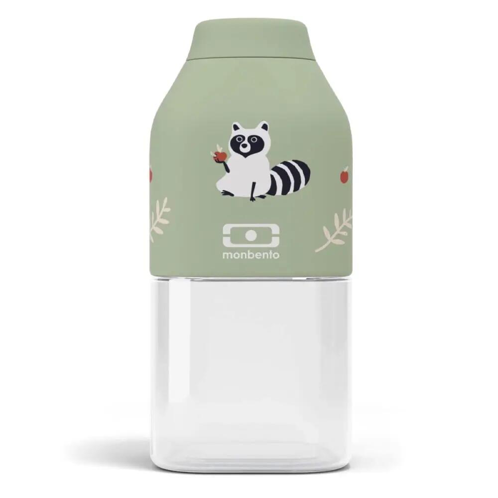 Monbento Mb Positive S 330ml Reusable Water Bottle - Raccoon