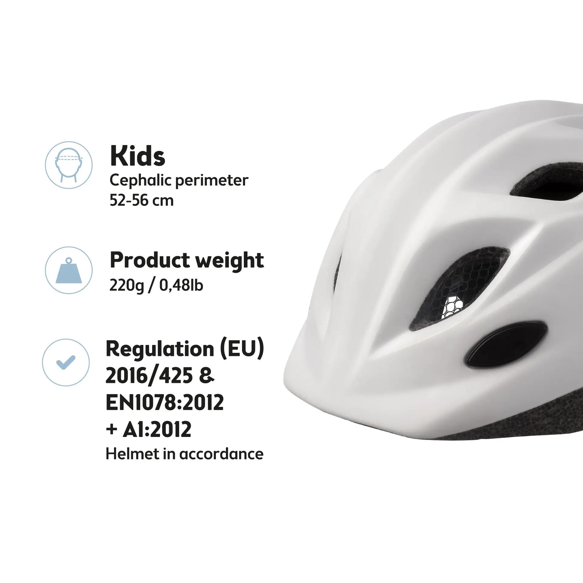 Helm Bobike One Plus Snow White Größe S 52/56 3/6