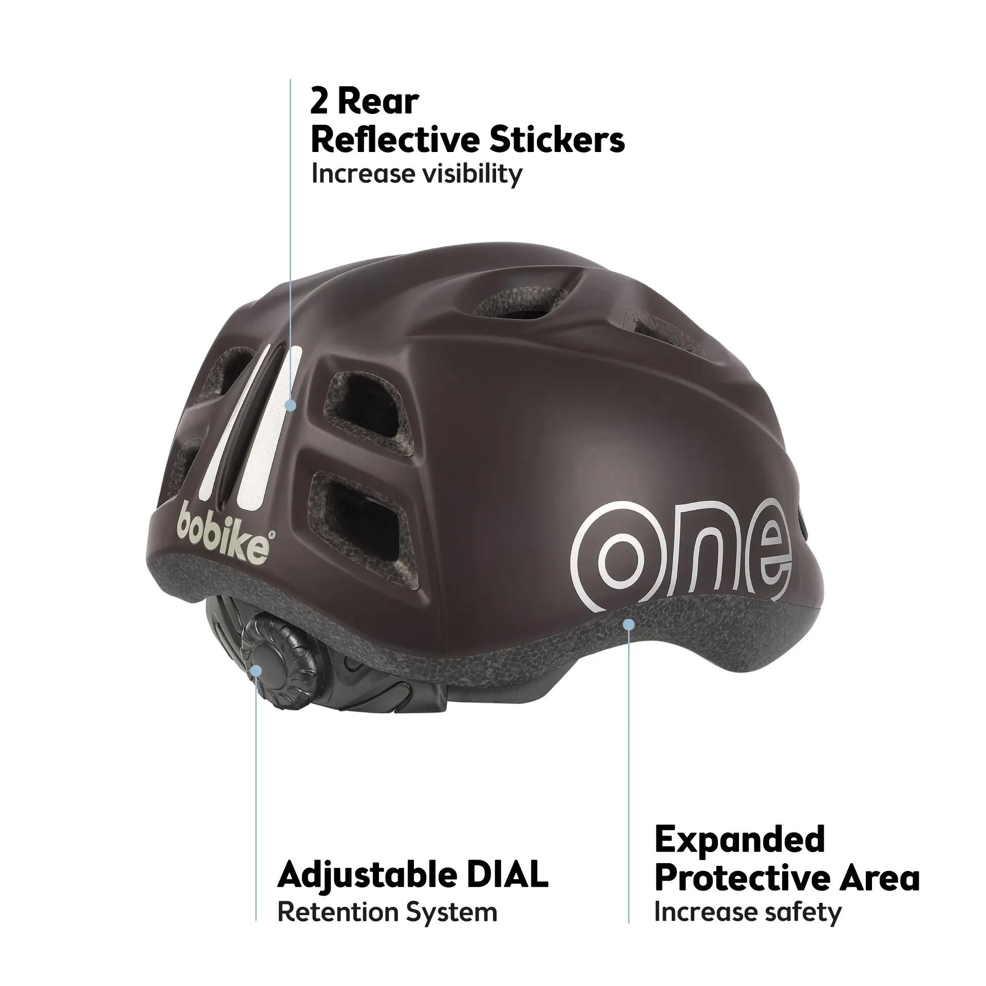 Casque Bobike One Plus Coffee Brown Taille XS 48-52 5/6