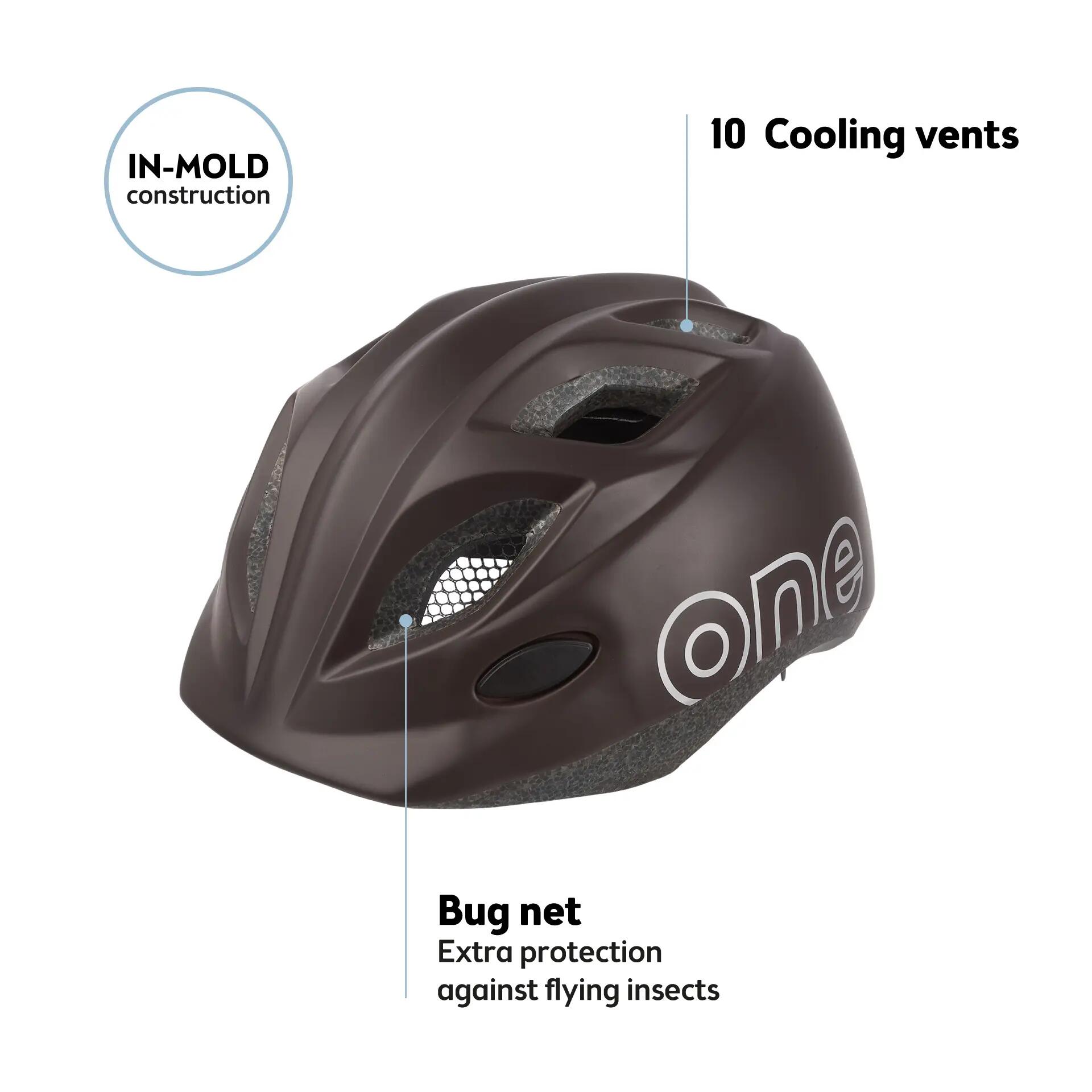 Casque Bobike One Plus Coffee Brown Taille XS 48-52 4/6
