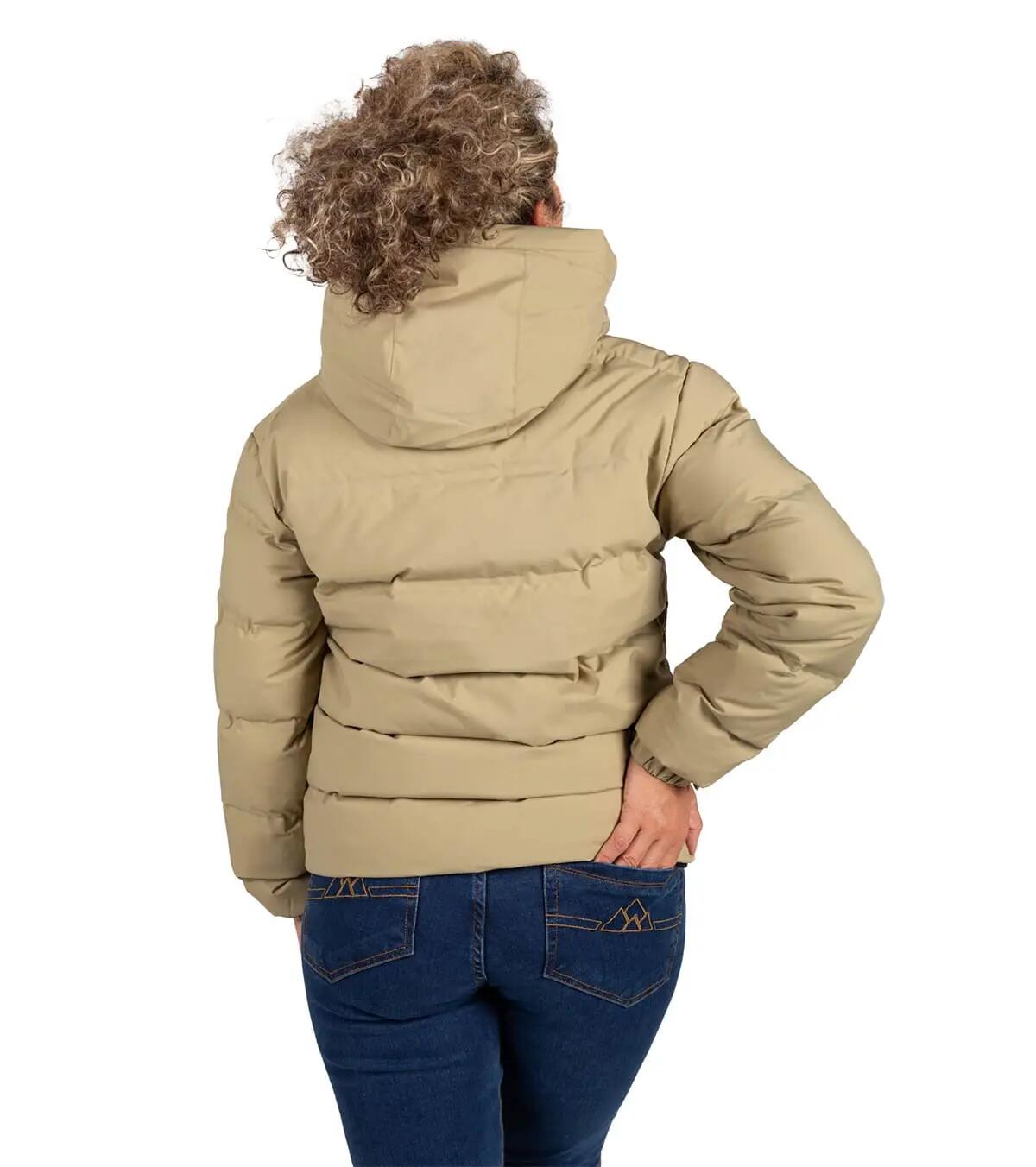 Chaqueta Térmica de Plumas 850 cuins Wendigo Impermeable Unisex Beige 5/5