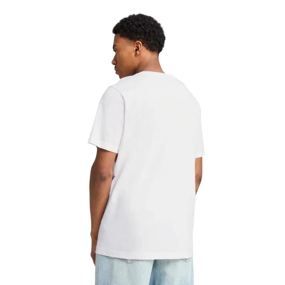 Camiseta ESS No.1 Logotipo para Hombre Blanco 4/5