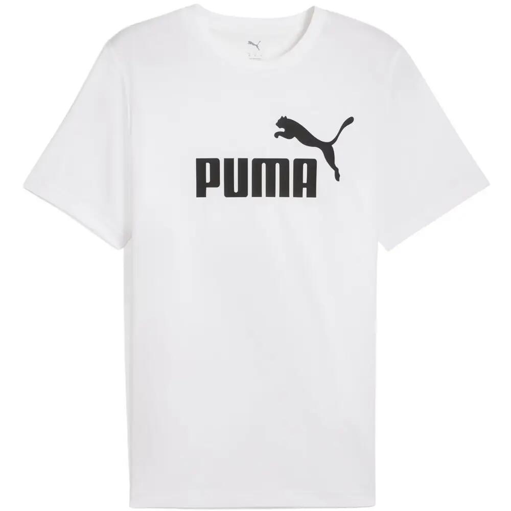 Camiseta ESS No.1 Logotipo para Hombre Blanco 2/5