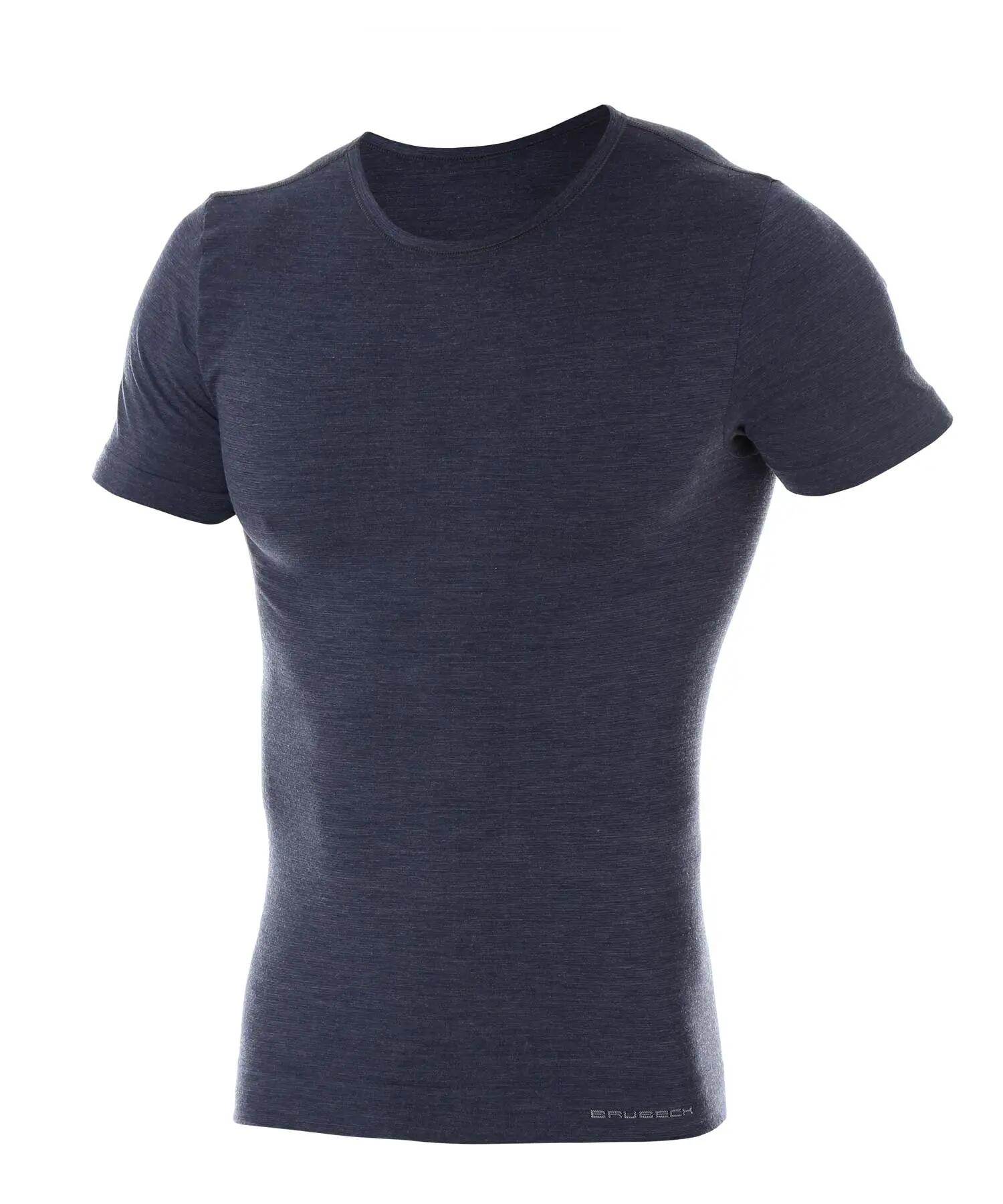 Koszulka męska z krótkim rękawem Brubeck COMFORT WOOL 3/4
