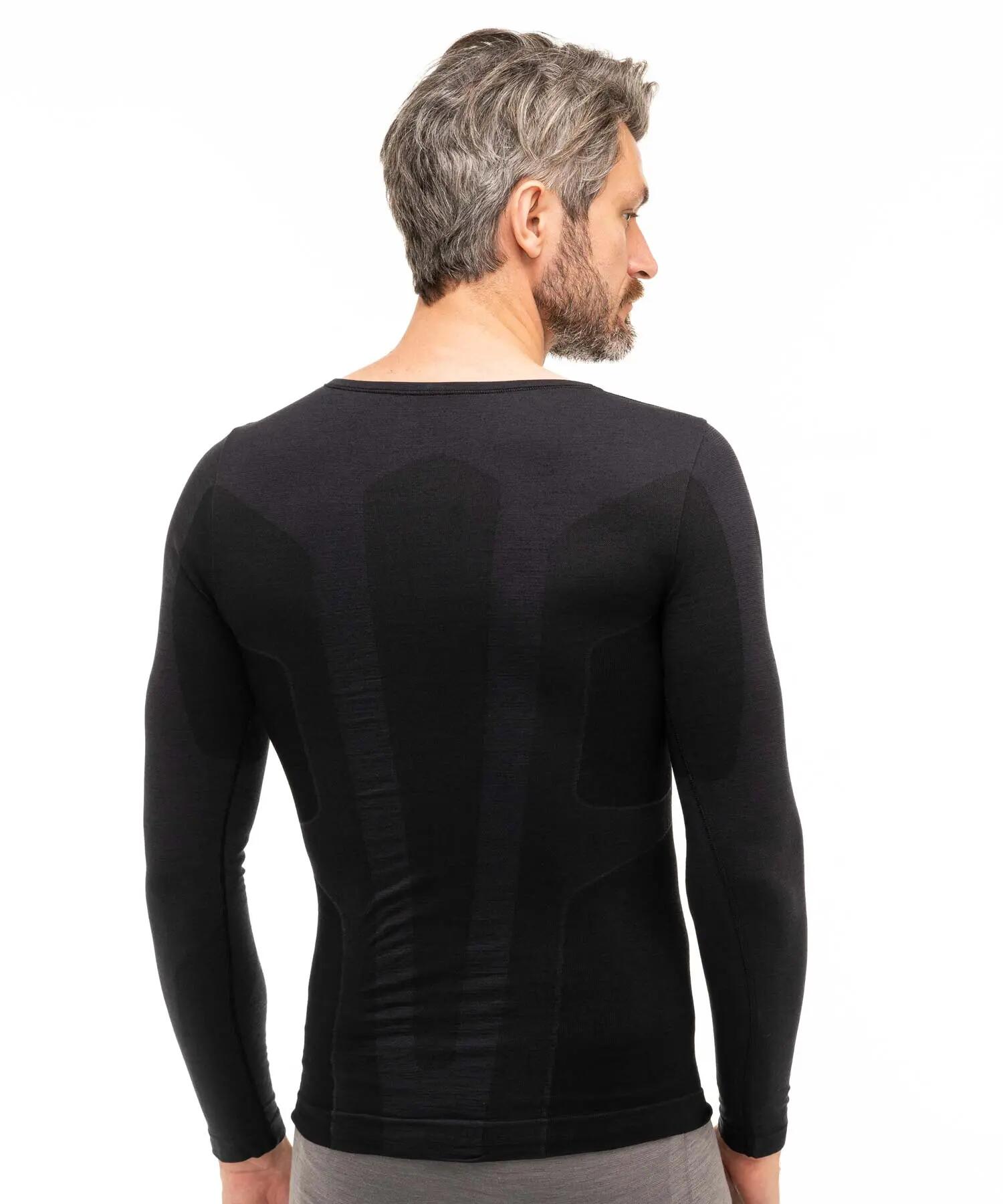 Koszulka męska z długim rękawem Brubeck COMFORT WOOL 2/7
