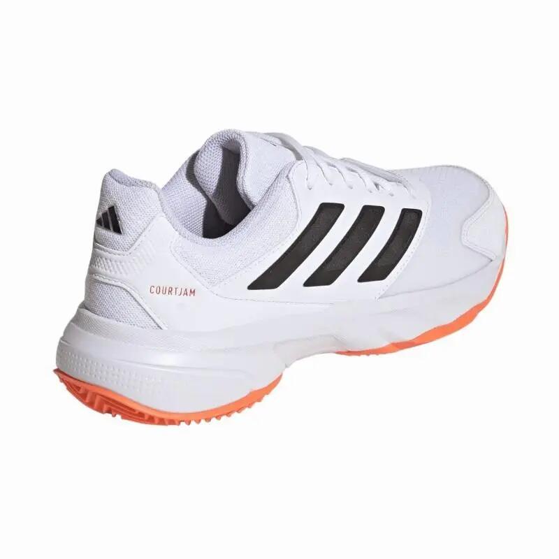 Zapatillas Adidas CourtJam Control 3 Clay Blanco Naranja Negro 5/7