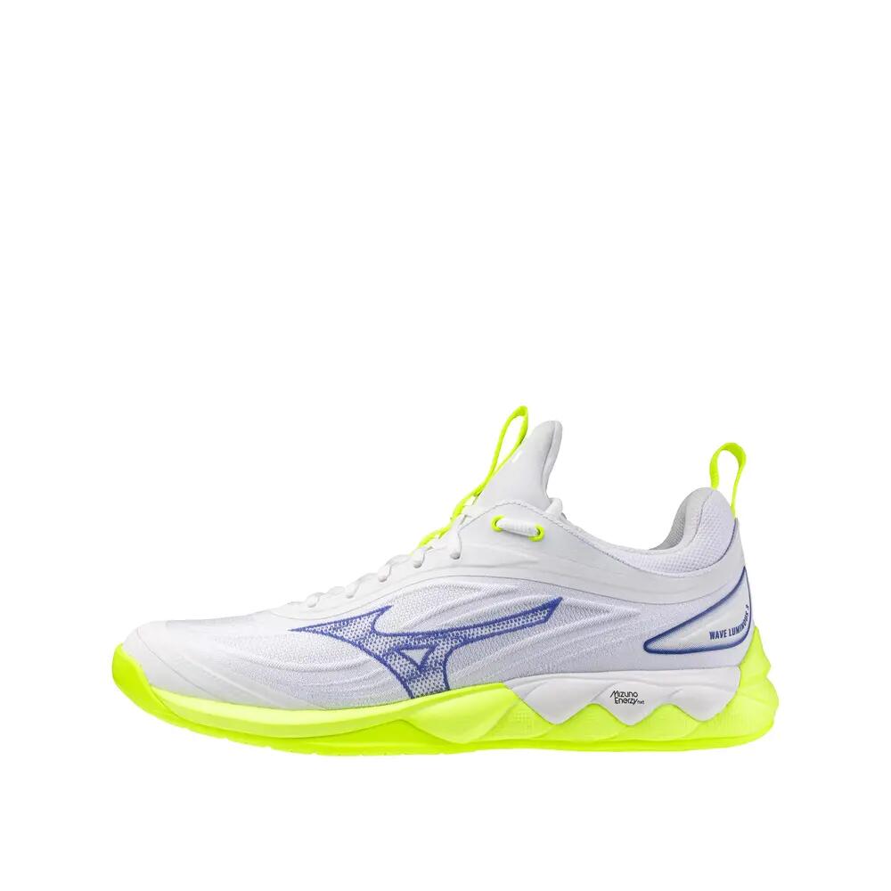 Mizuno Wave Luminous 3 White/Yellow Volleyball Shoes