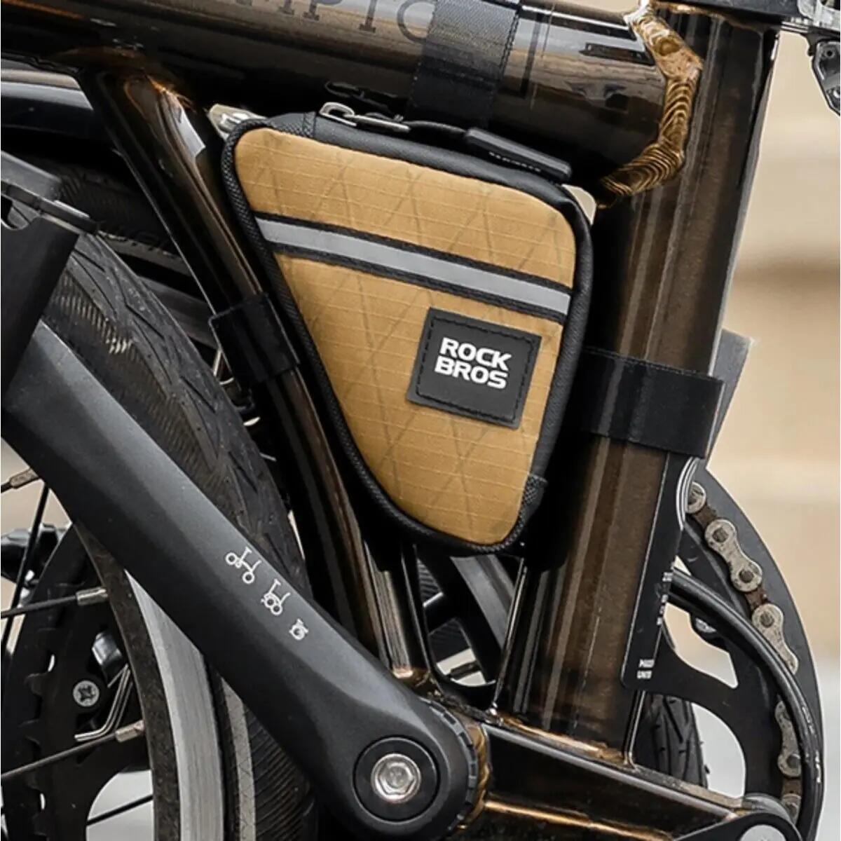 Sac triangulaire Rockbros pour cadre de vélo 0,25 l 2/2