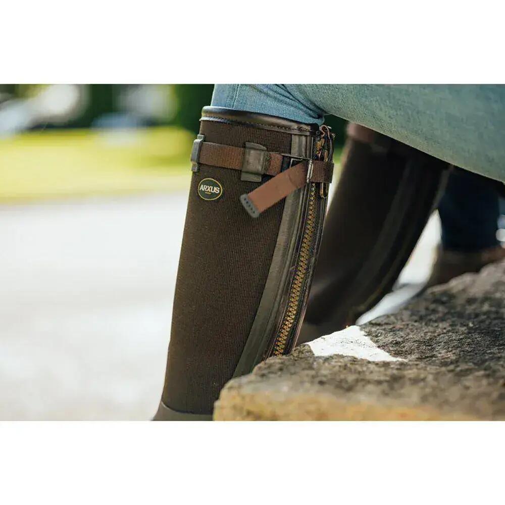 Bottes de chasse Arxus Primo Country Zip marron foncé 8/9
