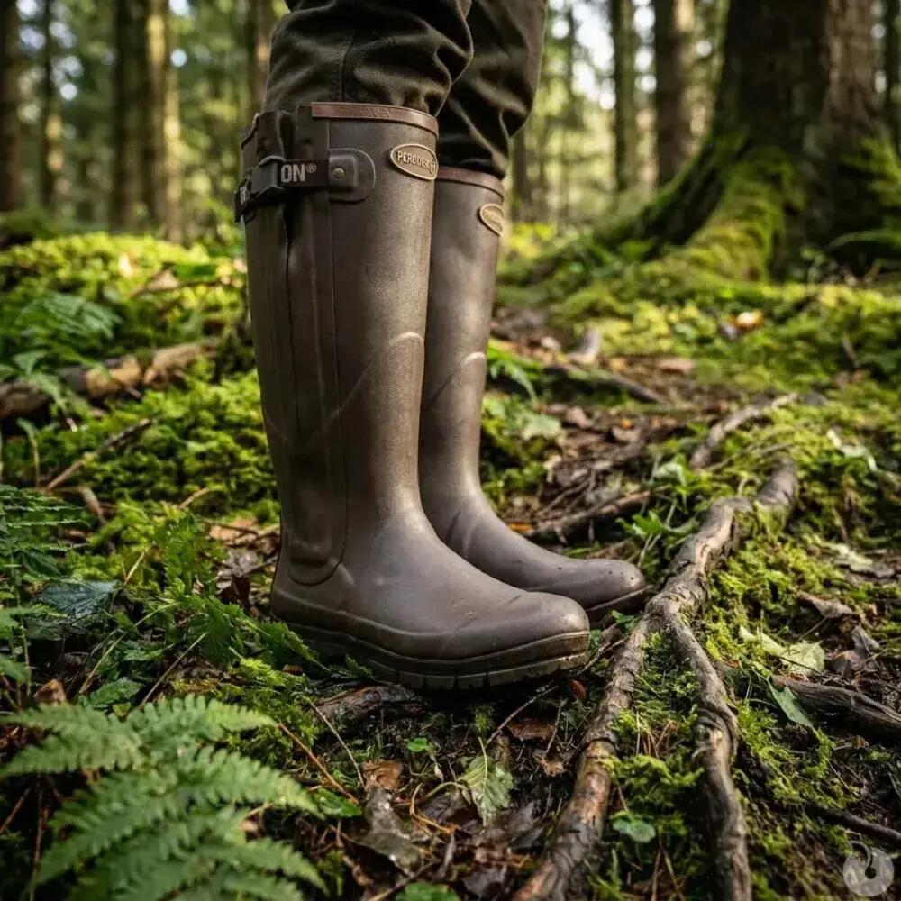 Percussion Jagd-Gummistiefel Rambouillet Full-Zip Größe 47 8/9