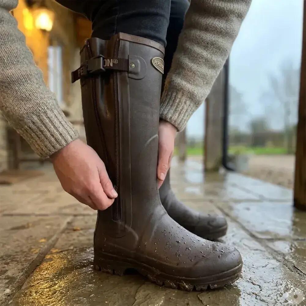 Percussion Jagd-Gummistiefel Rambouillet Full-Zip Größe 47 6/9