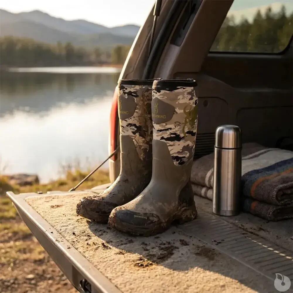 Bottes Browning Invector II Camo néoprène 5 mm 8/9