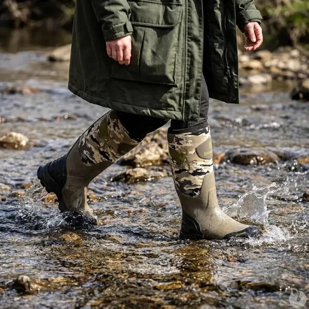 Bottes Browning Invector II Camo néoprène 5 mm 7/9