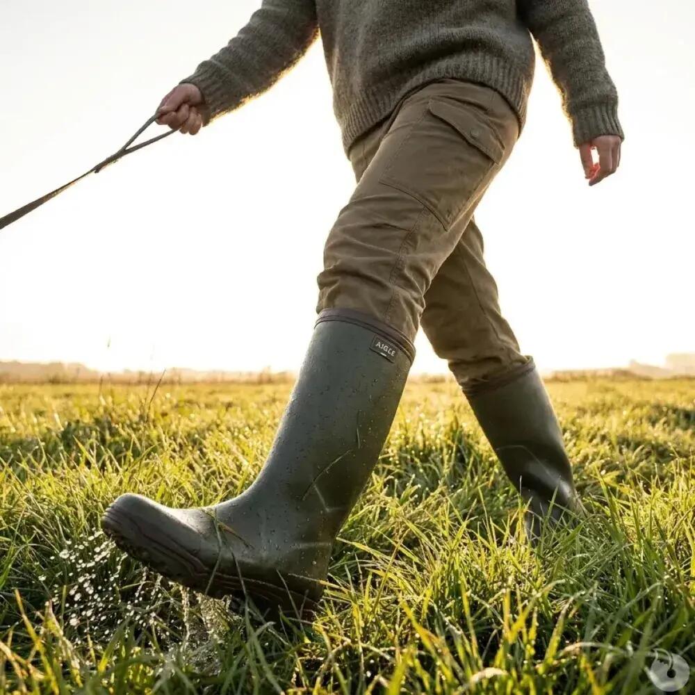 Aigle Parcours 2 Botillon Unisex (Khaki) Größe 40 8/9