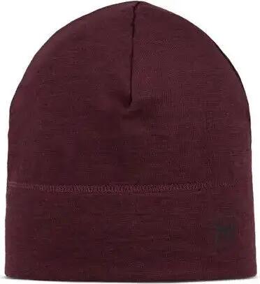 Bonnet Buff Merino Lightweight Solid Bordeaux