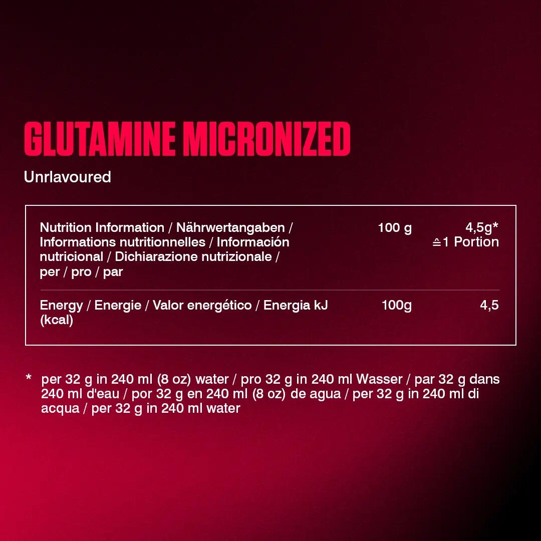 L-Glutamine - Glutamine Micronized - Saveur neutre 400g 5/7