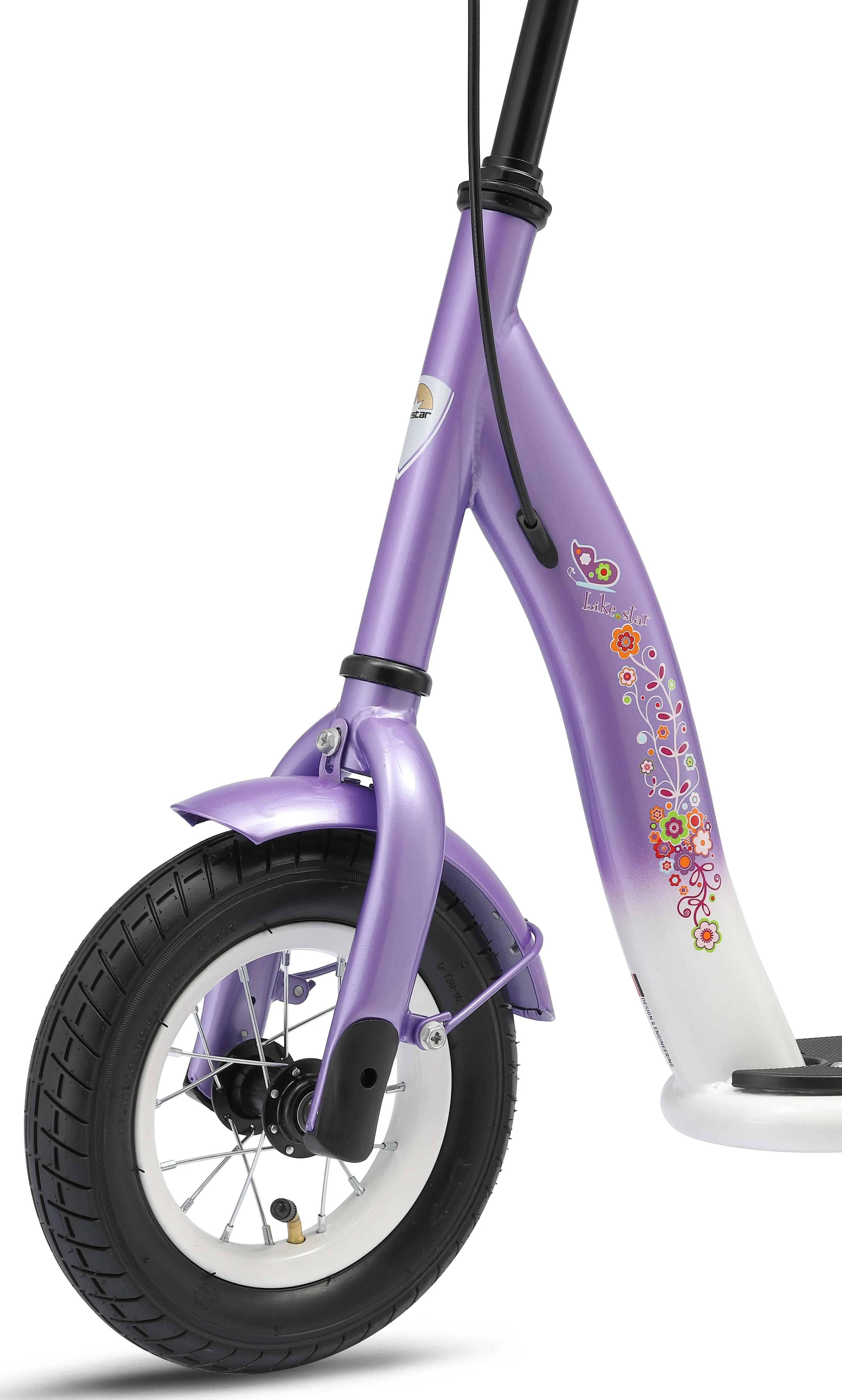 Trottinette grandes roues 10", pour enfants de 5 ans, pneus gonflables, Classic 6/9