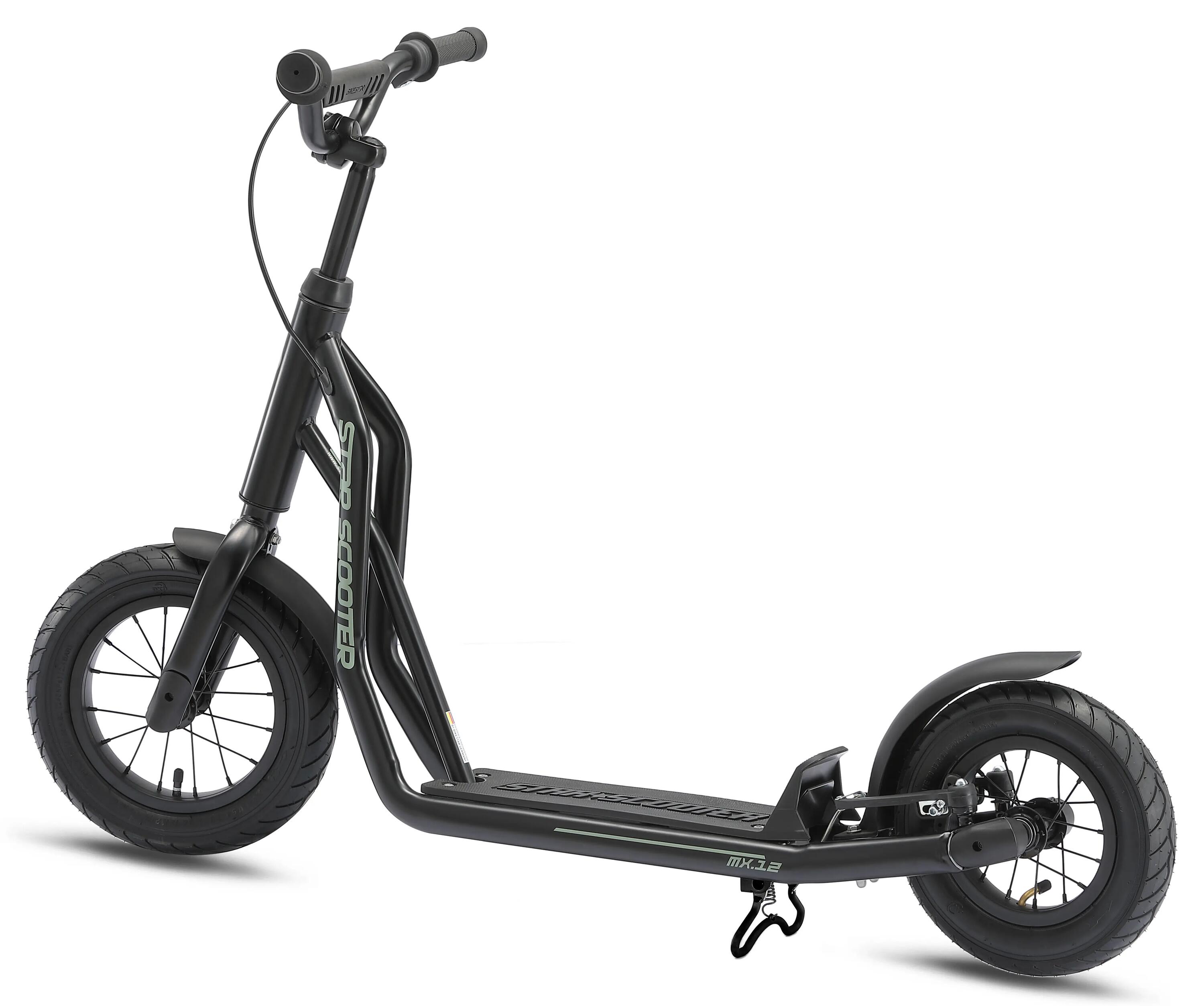 Trottinette grandes roues 12", pour enfants de 8 ans, pneus gonflables, Mixed 5/9