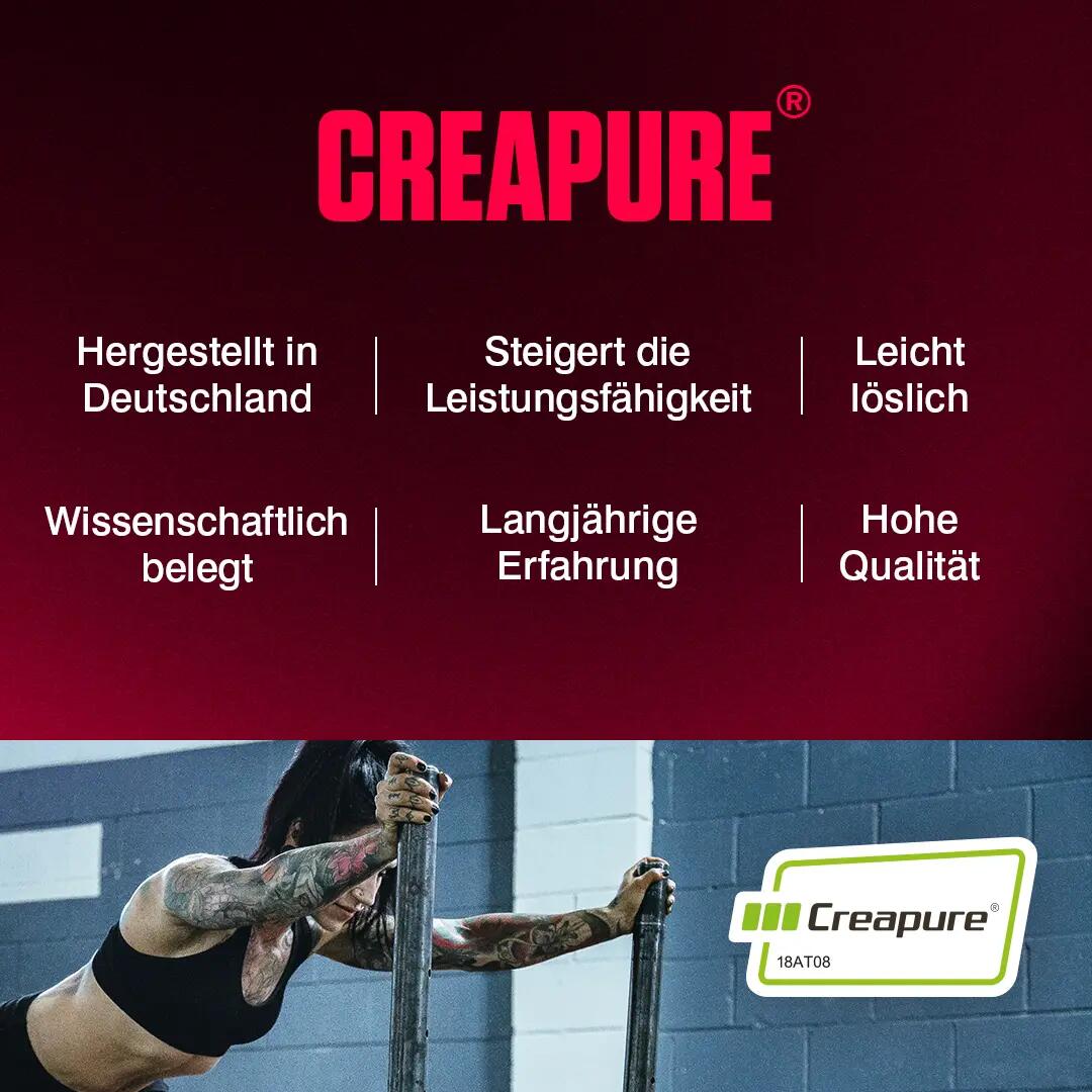 Kreatin Creatine Monohydrate Pulver CREAPURE geschmacksneutral 500 g 4/7