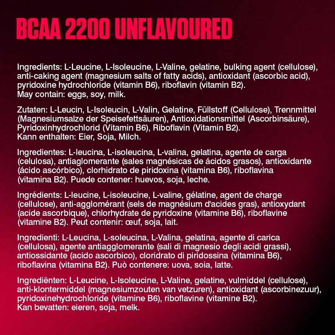 Dymatize BCAA 2200 Caps (400) Standard - Aminozuren - BCAA 4/7