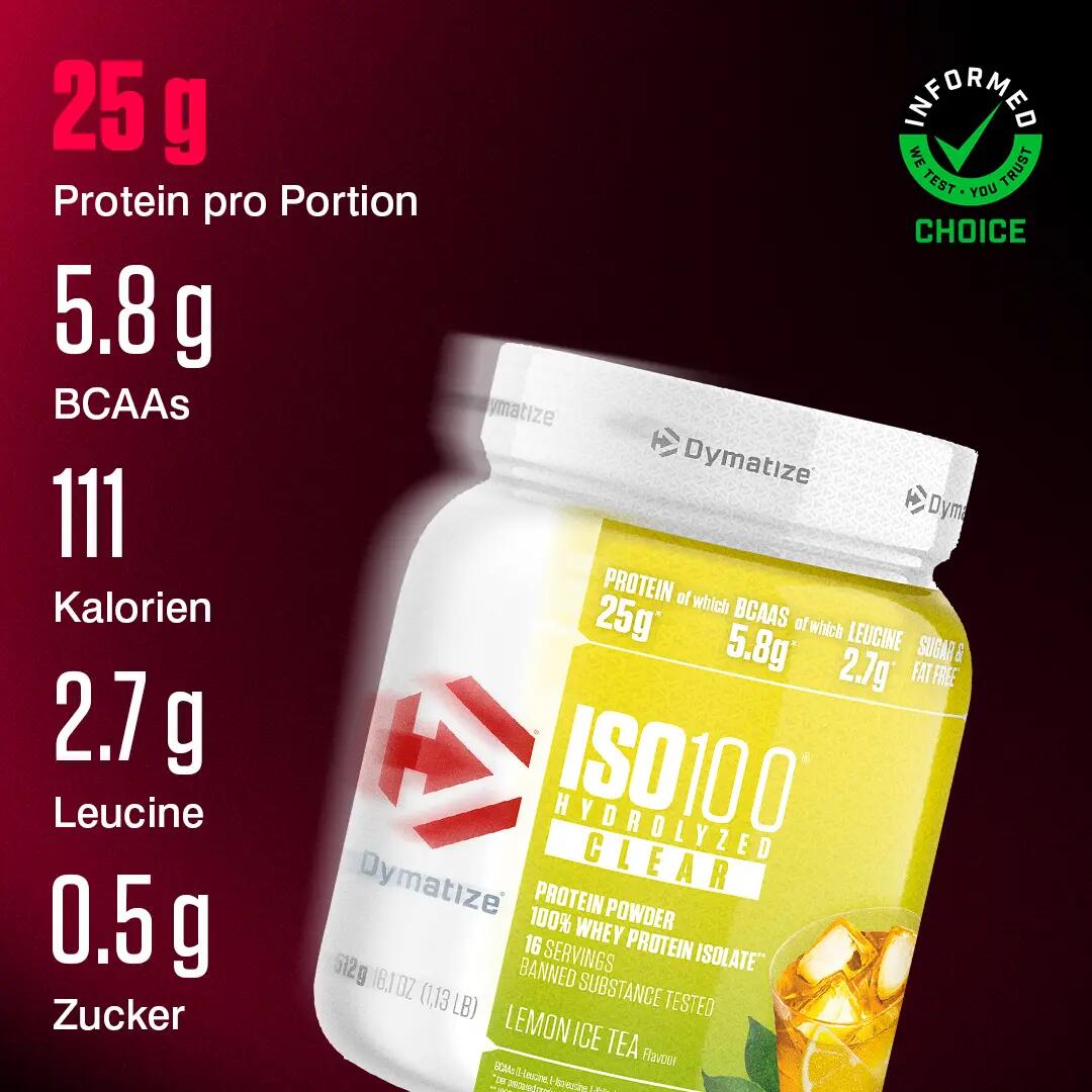 Iso 100 Hydrolyzed Clear 2/6