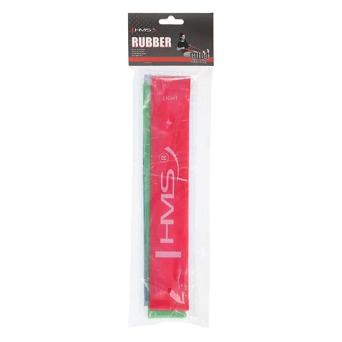 Sada fitness gum HMS GU04 Slim Set 8/8