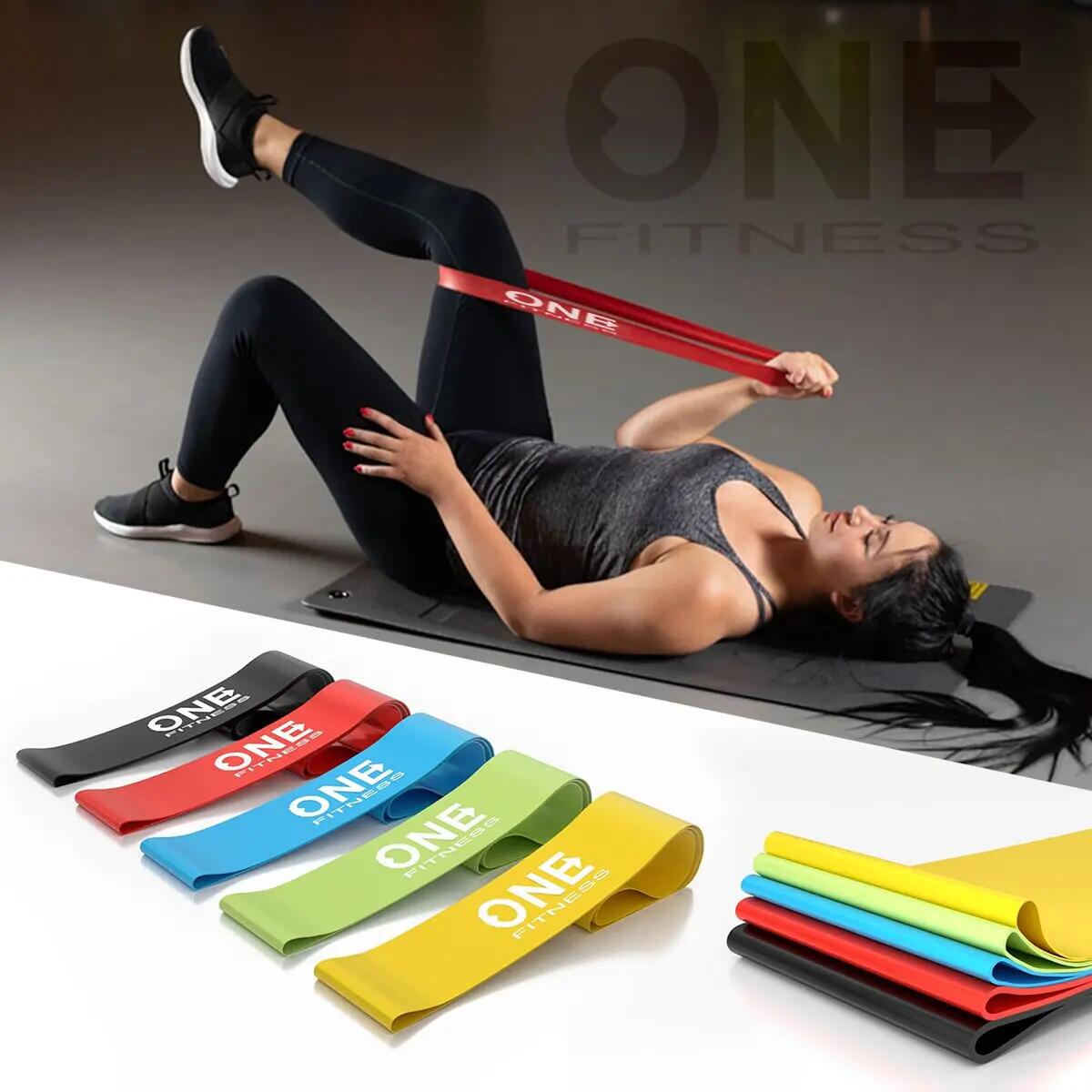 SET DE BANDAS DE EJERCICIO PBF 05 SLIM ONE FITNESS 8/8