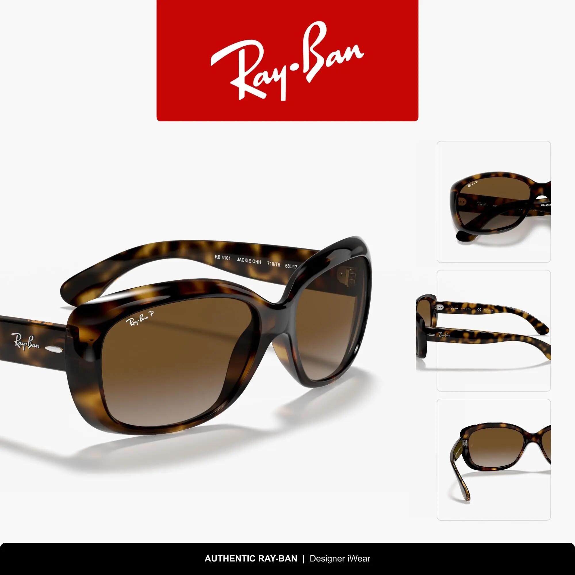 Occhiali da sole Ray-Ban RB4101 Donna Marrone 6/6