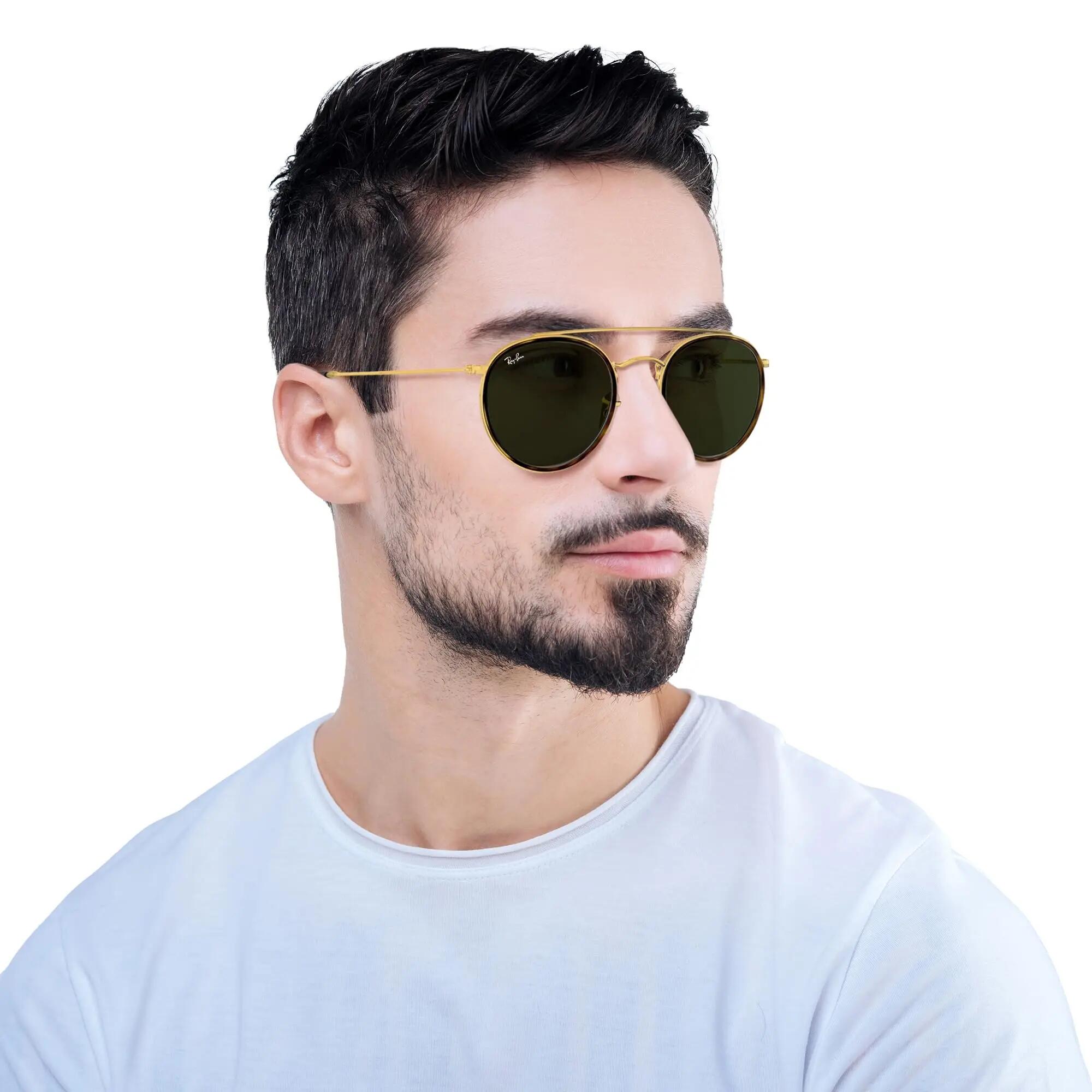 Okulary przeciwsłoneczne Ray-Ban Round Double Bridge 6/7