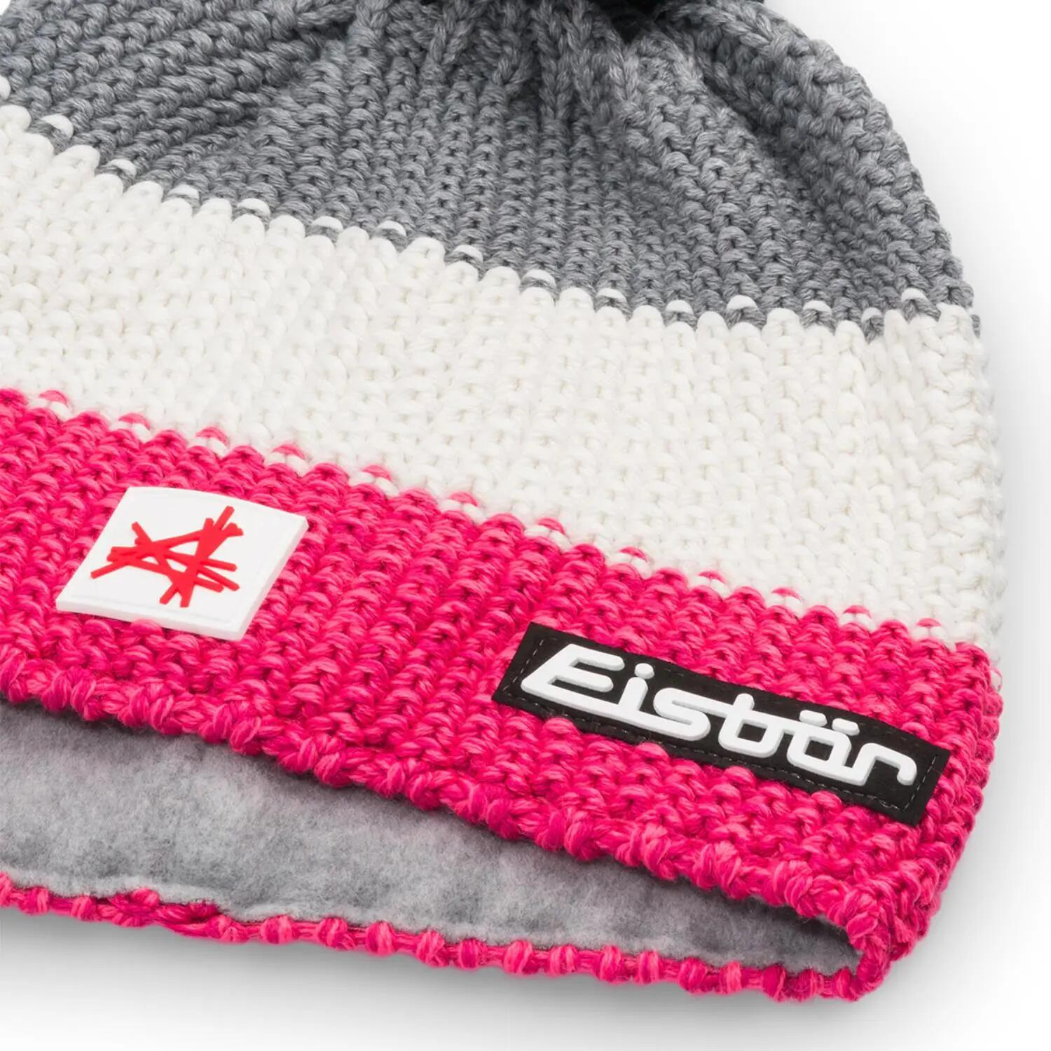Gorro Star Ski Austria con pompón, unisex, de invierno con forro polar 2/2
