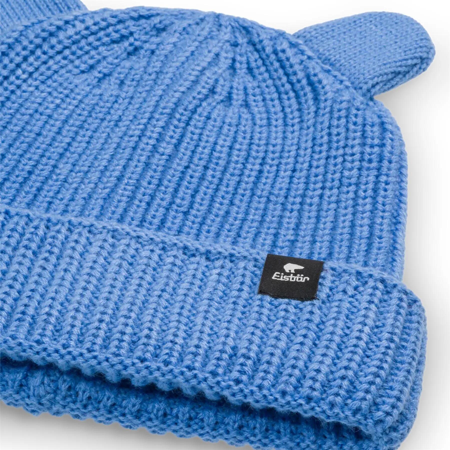 Bonnet Leno Bonnet tricoté pour enfants Beanie avec revers doux confortable 2/4