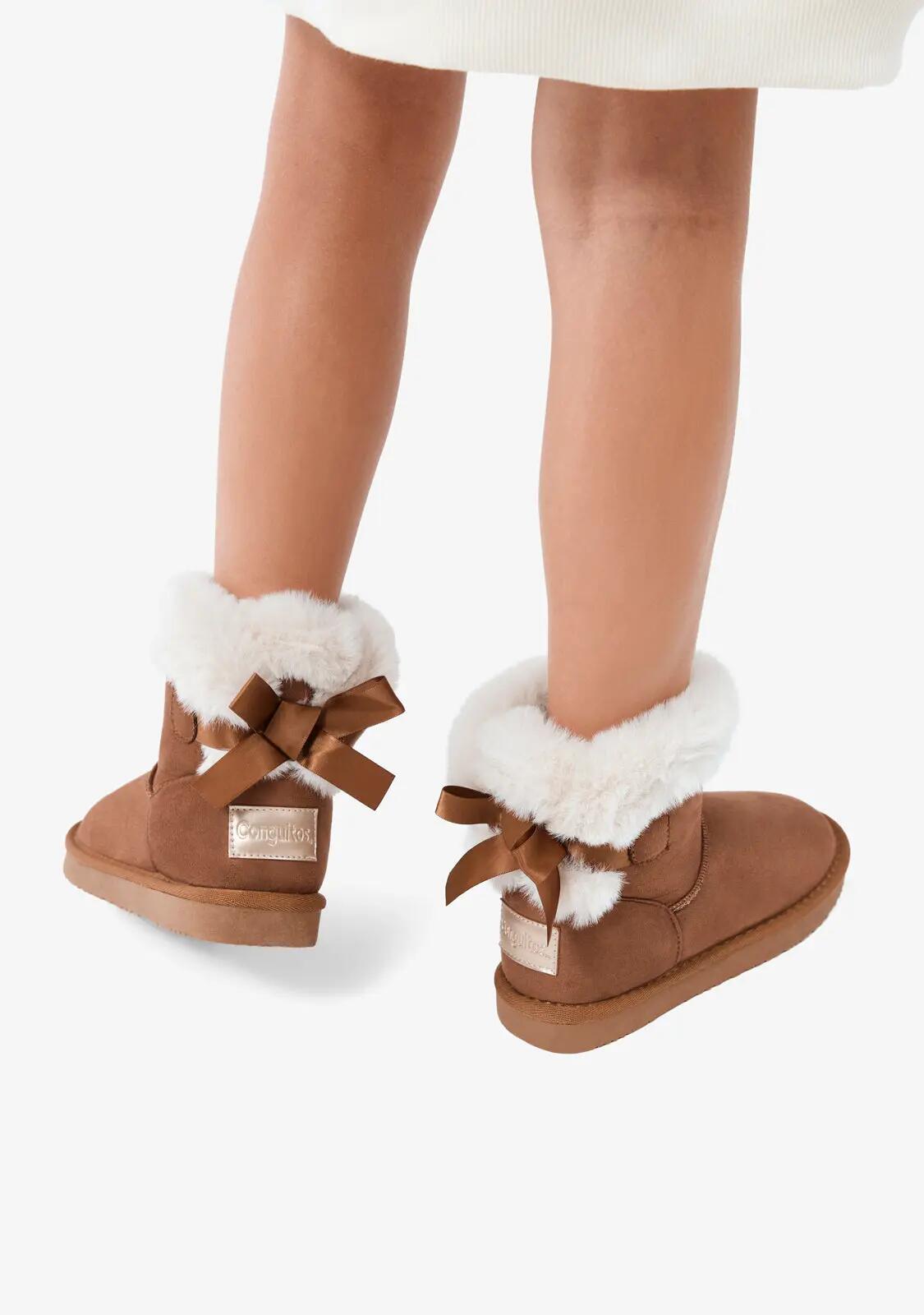 Botas Australianas Niños Repelente Agua Australian Boots Tan 3/5