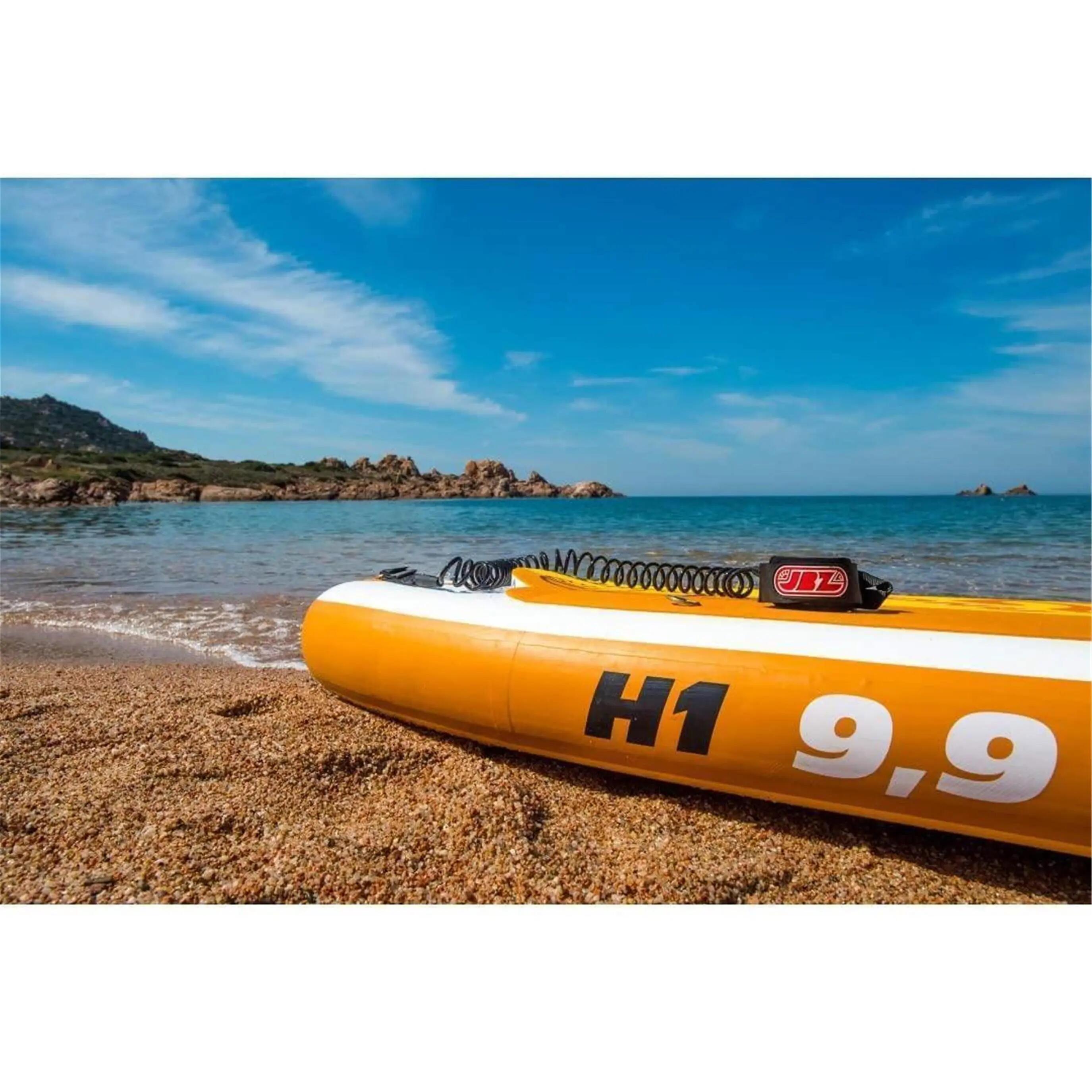H1 Kame All Around SUP Board 297x76x15cm Komplettset, gelb 15/15