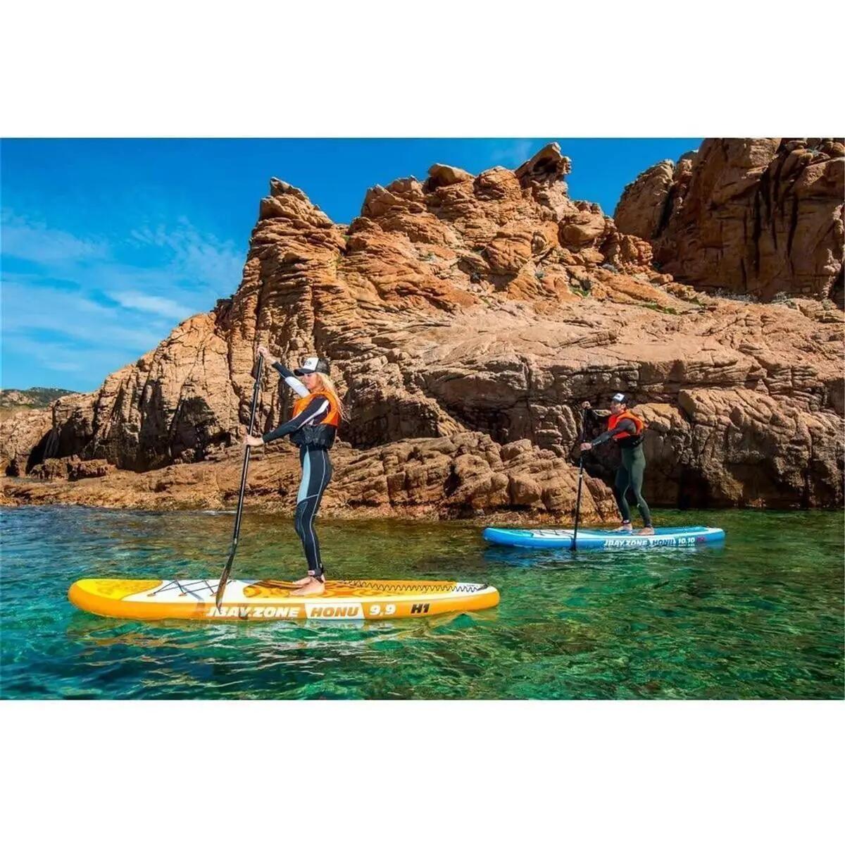 H1 Kame All Around SUP Board 297x76x15cm Komplettset, gelb 13/15